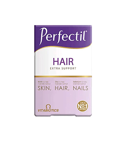 Perfectil Hair Extra Support 60 Tablets packaging and bottle