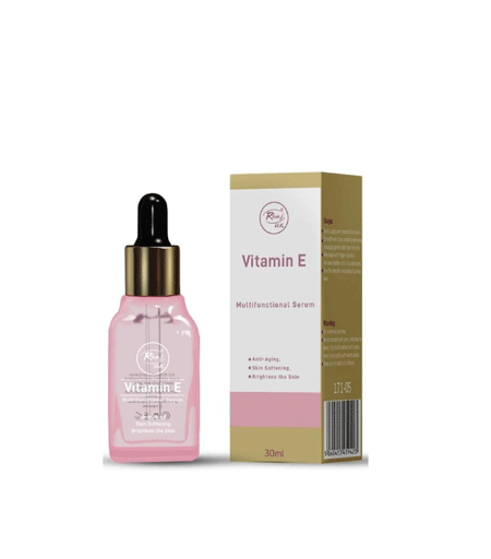 Rivaj UK Vitamin E Face Serum bottle for anti ageing, skin softening and brightening 30ml