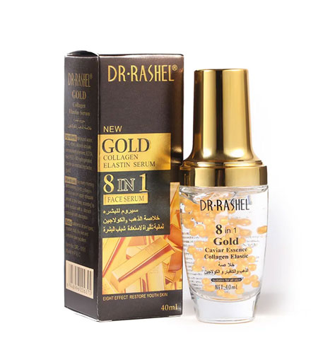 Dr. Rashel Gold Caviar Essence Collagen Elastin 8 in 1 Face Serum 40ml