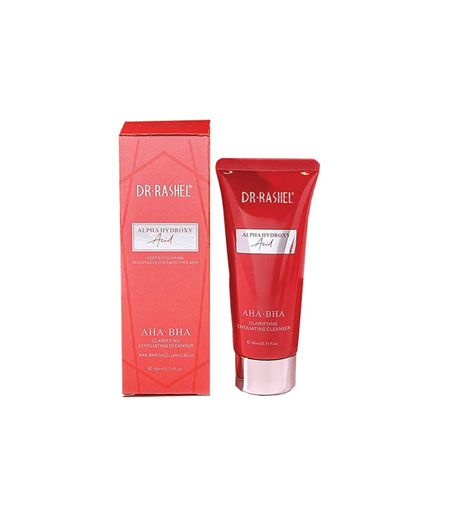 Dr. Rashel Alpha Hydroxy Acid AHA BHA Clarifying Exfoliating Facial Cleanser 80ml