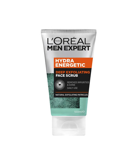 Loreal Men Expert Hydra Energetic Deep Exfoliating Face Scrub 100ml