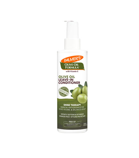 Palmers Olive Oil Leave In Conditioner 250ml bottle for hair nourishment and repair