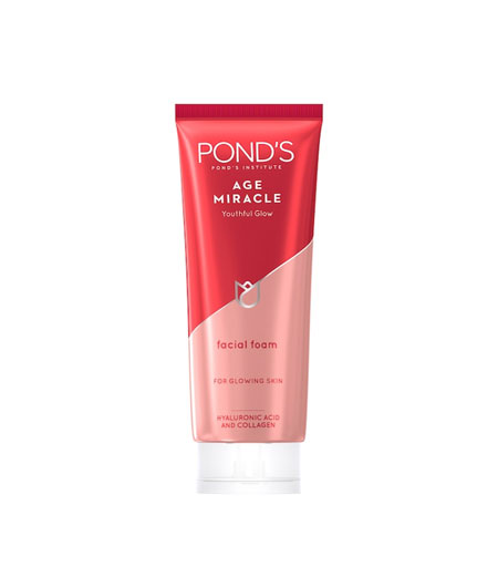 Pond's Age Miracle Youthful Glow Facial Cleanser 100g – Anti-Aging Face Wash