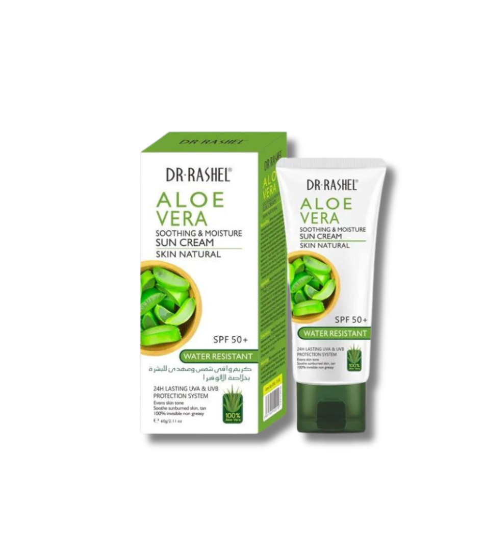 Dr. Rashel Aloe Vera Soothing and Moisture Sun Cream SPF 50+ Water Resistant 60g