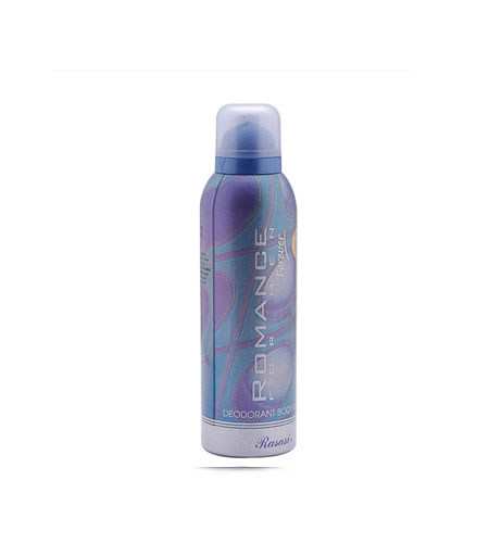Rasasi Romance Deodorant Body Spray for Men 200ml bottle