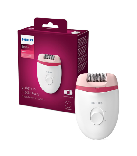 Philips Corded Epilator BRE235 for Legs and Sensitive Areas - Watsans.lk