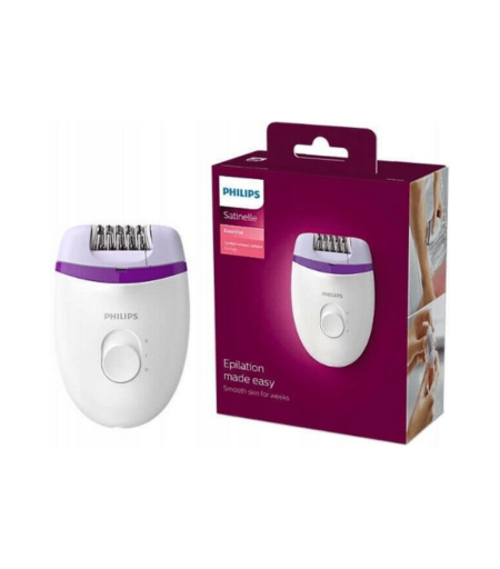 Philips Satinelle Essential Corded Epilator BRE225 for Legs - Watsans.lk
