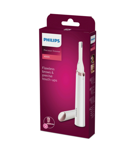 Philips Touch-Up Pen Shaver HP6388 Portable Facial Hair Remover for Women - Watsans.lk