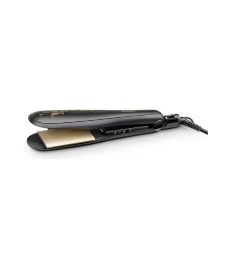Philips Kerashine Titanium Wide Plate Hair Straightener BHS736 with Ionic Care - Watsans.lk