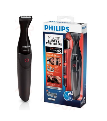 Philips Ultra Precise Waterproof Beard Styler MG1100 for Trimming, Shaping, and Shaving - Watsans.lk