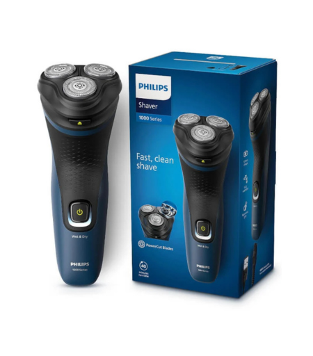 Philips Wet and Dry Cordless Electric Shaver S1151/03 with 3D Flex Heads and ComfortCut Blades - Watsans.lk