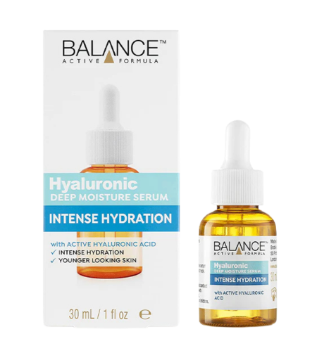 Balance Active Formula Hyaluronic Deep Moisture Serum 30ml – Intense Hydration Face Serum