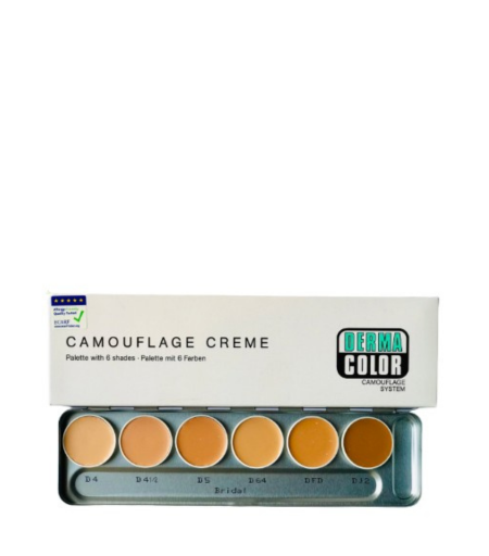 Dermacolor Camouflage Creme Palette 6 Colors – Bridal Edition