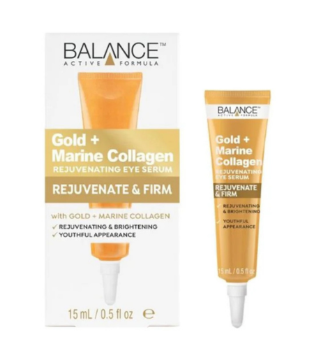 Balance Active Formula Gold + Marine Collagen Rejuvenating Serum 15ml – Anti-Aging Face Serum