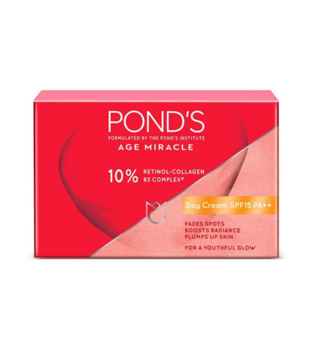 Ponds Age Miracle Day Cream SPF 15++ 50g – Anti-Aging Face Cream Sri Lanka