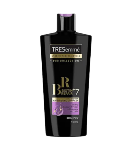 Tresemme Biotin+ Repair 7 Shampoo 700ml Bottle Front View