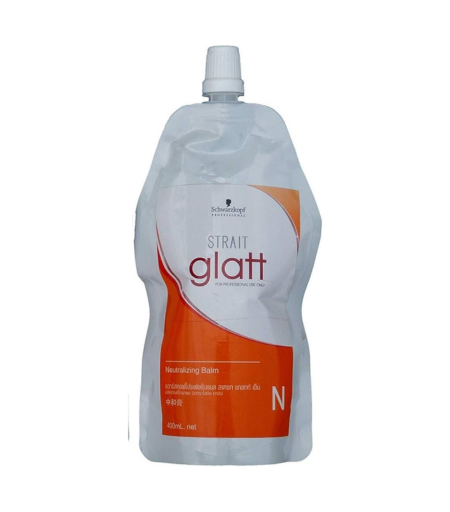 Schwarzkopf Strait Glatt Hair Neutralizing Balm 400ml – Professional Hair Straightening Care in Sri Lanka