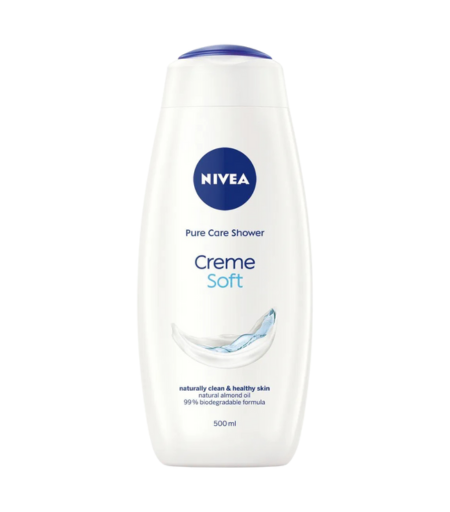  Nivea Pure Care Soft Shower Creme 500ml