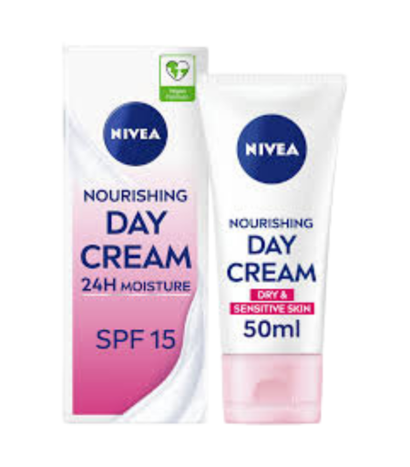 Nivea Nourishing Day Cream Dry & Sensitive Skin 50ml 