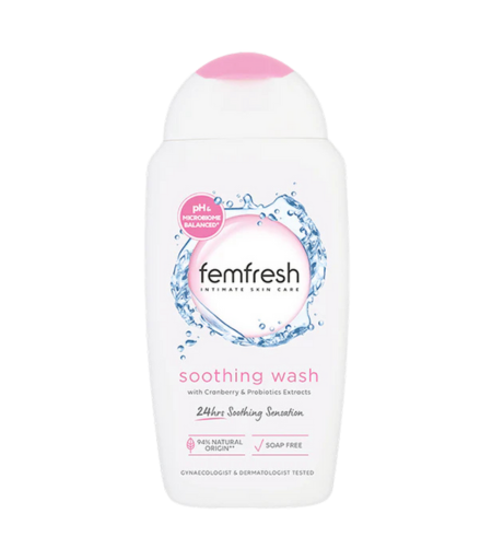 Femfresh Soothing Wash With Cranberry & Probiotics Extracts 250ml