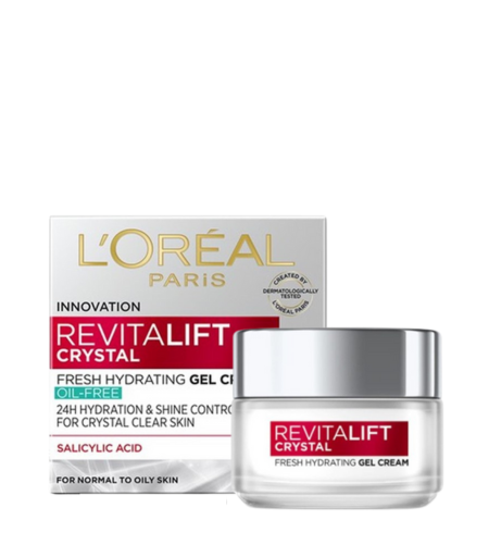 Loreal Paris Revitalift Crystal Fresh Hydrating Gel Cream 50ml