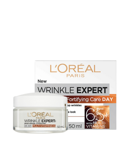 L’Oréal Wrinkle Expert 65+ Anti-Wrinkle Fortifying Care Day Cream 50ml Sri Lanka