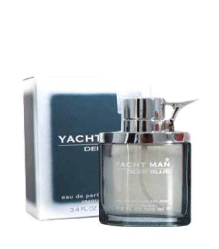 Yacht Man EDP Deep Blue Perfume 100ml bottle for men