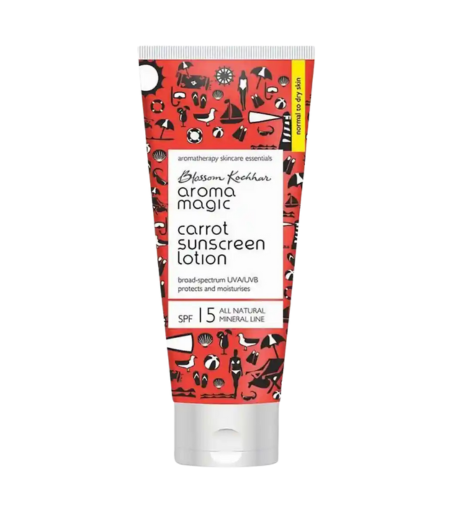 Aroma Magic Carrot Sunscreen Lotion SPF 15 – 100ml Bottle
