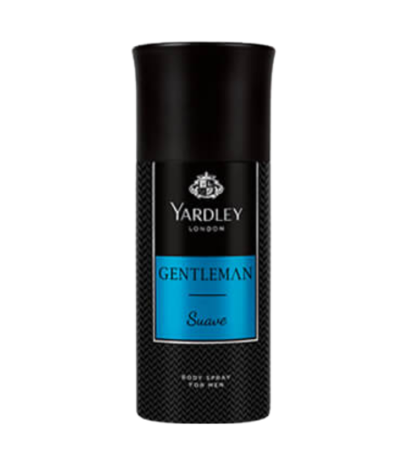 Yardley London Gentleman Suave Body Spray for Men 150ml – Long-Lasting Fresh Deodorant Sri Lanka