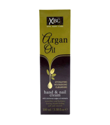 XBC Argan Oil Hand and Nail Cream 100ml – Nourishing Moisturizer for Soft Hands