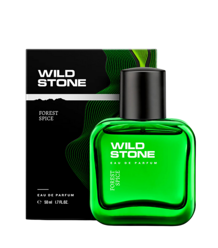 Wild Stone Forest Spice Eau De Perfume 100ml bottle – long-lasting men's fragrance