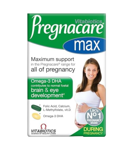 Pregnacare Max 84 Tablets - Pregnancy Multivitamin Supplement for Women