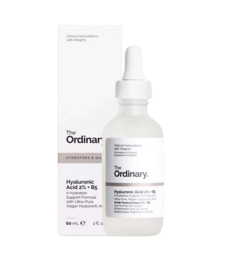 The Ordinary Hyaluronic Acid 2% + B5 30ml Serum Bottle – Hydrating Face Serum for All Skin Types