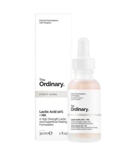 The Ordinary Lactic Acid 10% + HA Serum 30ml – Exfoliating and Hydrating Serum in Sri Lanka