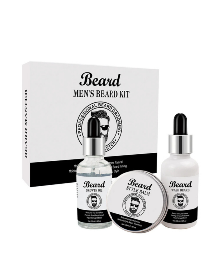 Beard Master Growth Oil and Style Balm Kit