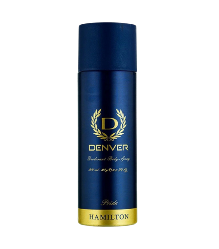 Denver Hamilton Pride Deodorant Body Spray 165ml – Masculine Fragrance for Men