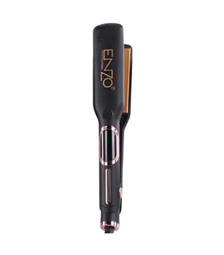 Enzo Professional Salon Custom Private Label Wide Plate Ionic Titanium Flat Hair Straightener Iron EN-9908