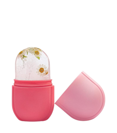 Silicone Ice Lattice Roller for Face, Neck and Body – Reduces Puffiness and Tightens Pores