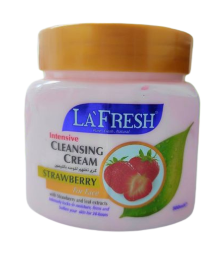 La Fresh Cleansing Cream Strawberry 500ml – Branded Skincare Product in Sri Lanka