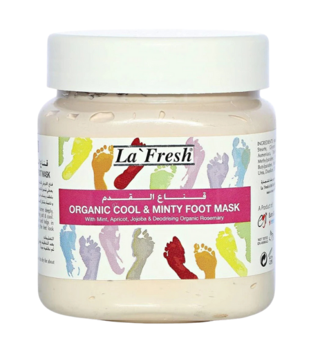 La Fresh Organic Cool & Minty Foot Mask 500ml – Hydrating & Refreshing Foot Care Sri Lanka