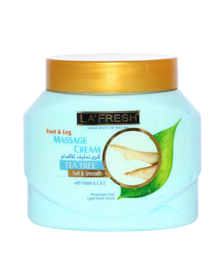 La Fresh Foot and Leg Massage Cream 500ml bottle front view
