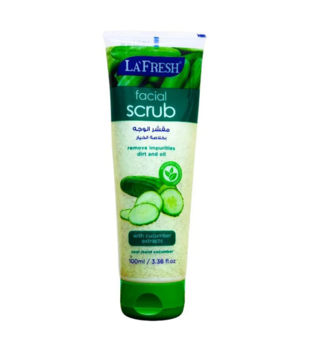 La Fresh facial scrub with cucumber extracts 100ml