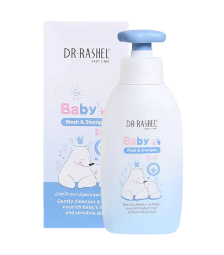 Dr.Rashel Baby 2 in 1 Wash & Shampoo 300ml