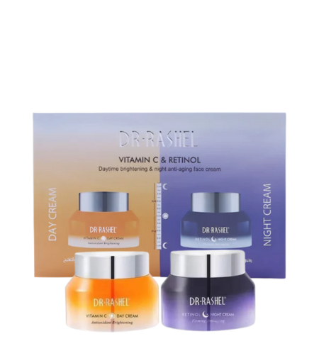 Dr.Rashel Vitamin C & Retinol Daytime Brightening & Night Anti-Aging Face Cream