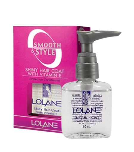 Lolane Smooth & Style Shiny Hair Coat with Vitamin-E serum 30ml