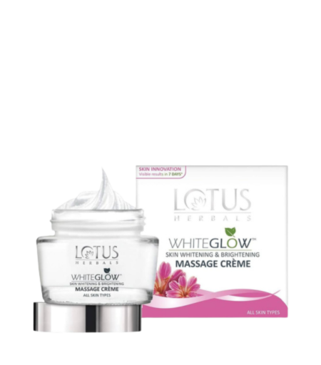 Lotus White Glow Skin Whitening & Brightening Massage  Cream 50g