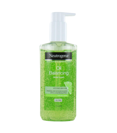 Neutrogena Oil Balancing Facial Wash 200ml - Best Cleanser for Oily Skin in Sri Lanka
