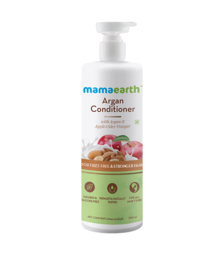 Mamaearth Argan & Apple Cider Vinegar Conditioner for Dry & Frizzy Hair 250ml