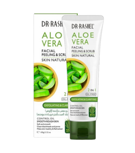  Dr Rashel Aloe Vera 2 in 1 Facial Peeling Scrub 100ml