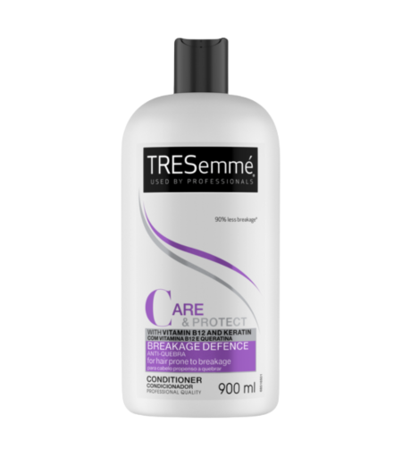 Tresemme Breakage Defence Conditioner 900ml bottle for weak and brittle hair